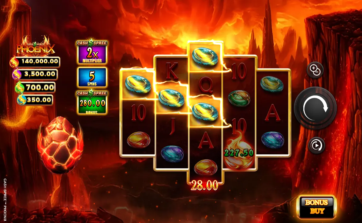Cash Spree Phoenix Slot
