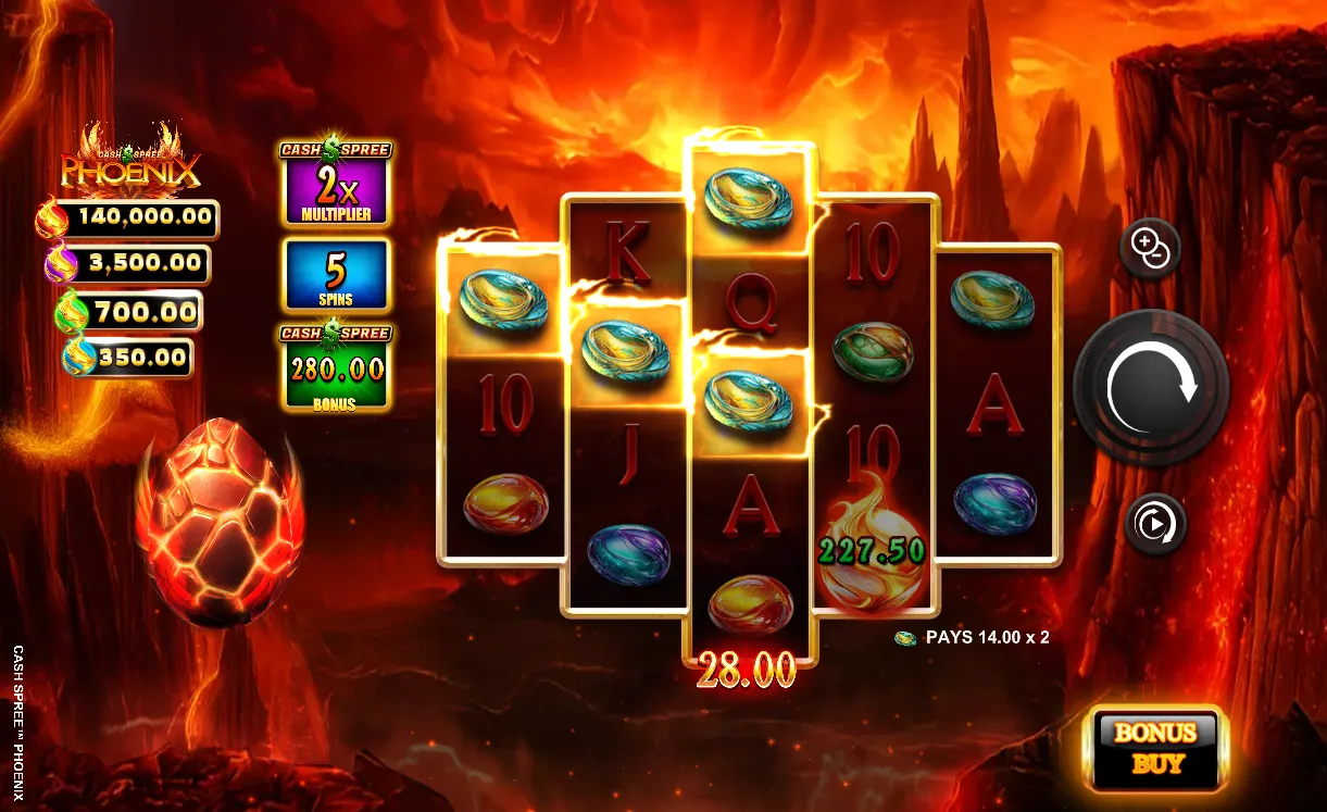 Cash Spree Phoenix demo